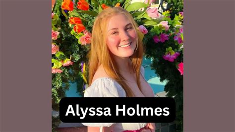 alyssa holmes 69|Alyssa Holmes 